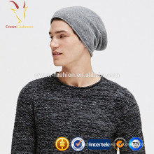 Bonnet tricoté laine mérinos hiver pour homme